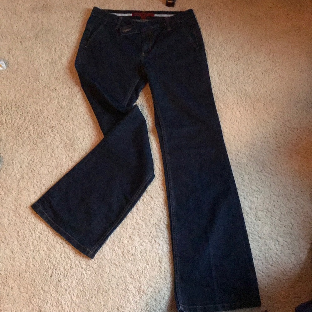 Dark blue banana republic jeans